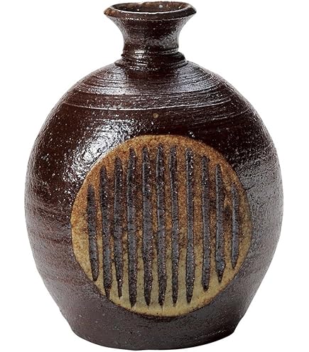 Amazon.co.jp: 常滑焼 朱泥 永峰 作 花瓶 : ホーム＆キッチン